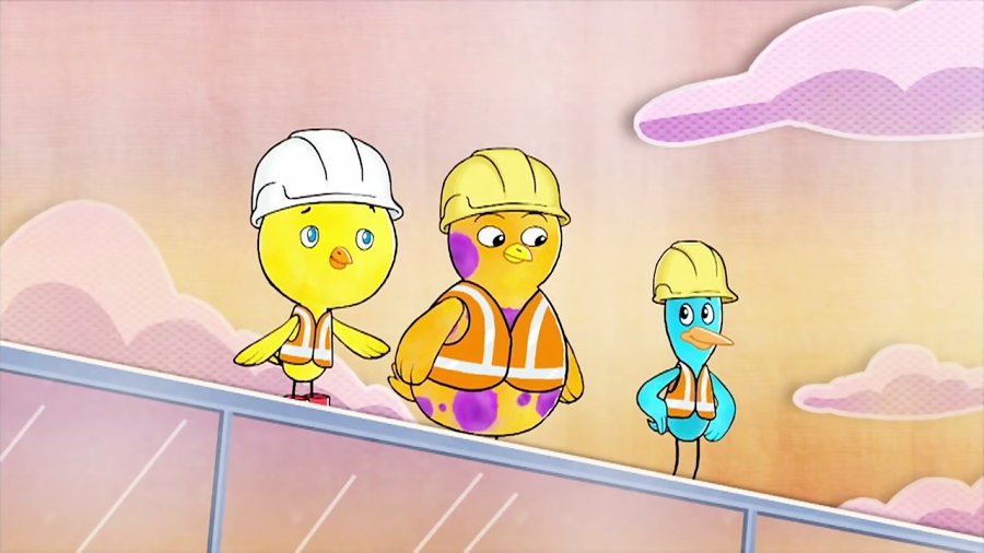 کارتون جیک جیکی ها Chirp - فصل 1 قسمت 34 - پرواز به آسمان